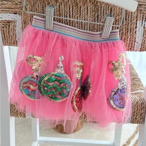 Mud Pie Pink Tulle Skirt